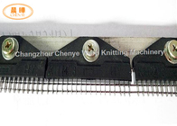 Metal Material Warp Knitting Machine Parts / Separate Needle High Durability